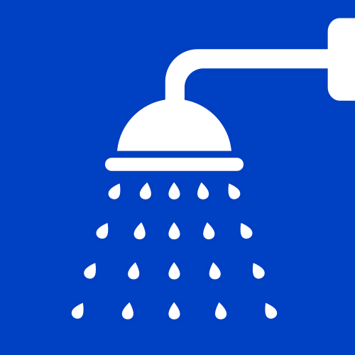 Icon of a showerhead.